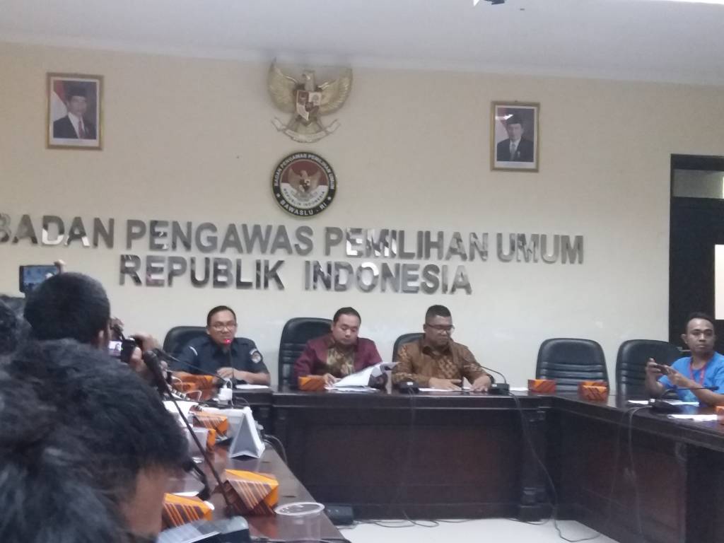 Badan Pengawas Pemilihan Umum (Bawaslu) telah melakukan pengawasan terhadap pendaftaran calon partai politik (Parpol) untuk Pemilihan Umum (Pemilu) 2019. (Foto: Restu Fadilah/NusantaraNews