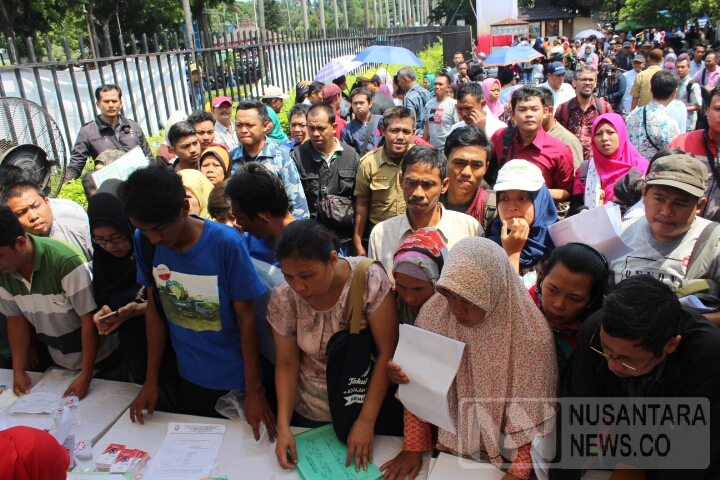 Anteran e-KTP di TMII (Foto: Andika/Nusantaranews)