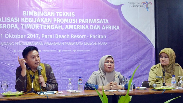 Bimtek Sosialisasi Kebijakan Promosi Pariwisata (Foto Nurcholis/Nusantaranews)