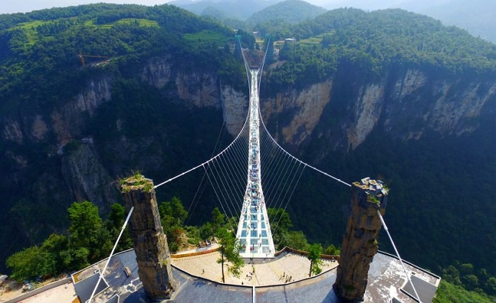 China Zhangjiajie Canyon (Foto dezeen)