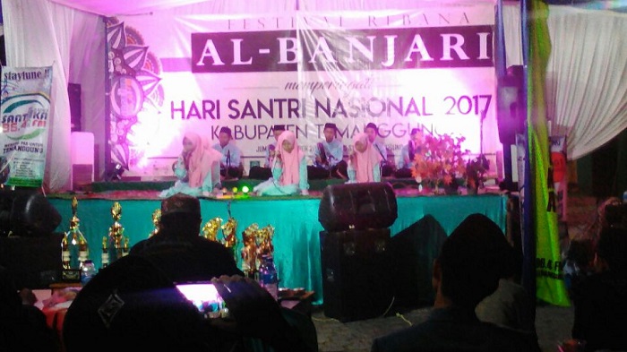 STAINU Temanggung gelar Festival Rebaba Al-Banjari di Hari Santri Nasional (HSN) 2017. Foto Dama/ NusantaraNews