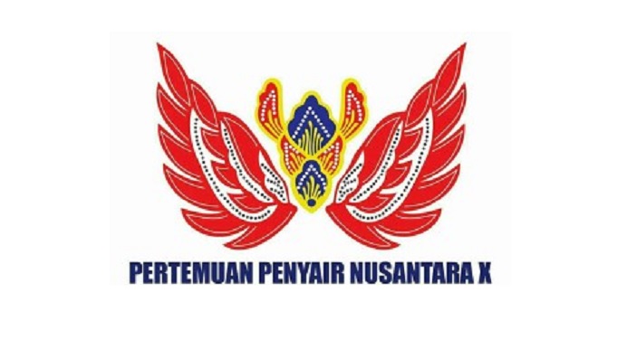 Maklumat Pertemuan Penyair Nusantara X 2017 (Logo). Ilustrasi: Istimewa/ NusantaraNews