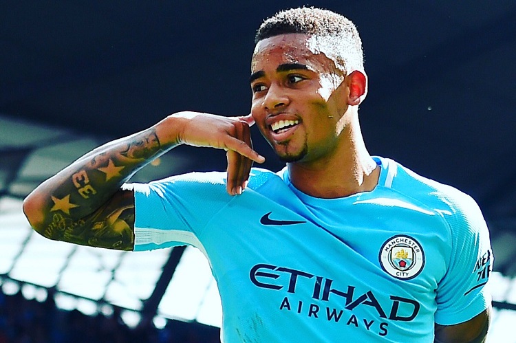 Pemain Manchester City Gabriel Jesus (Foto Getty)