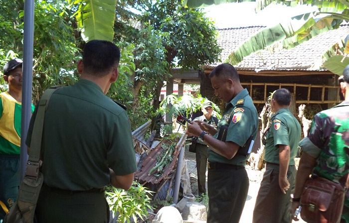 Pemantaun Pembuatan Sejuta Jamban (Foto Penrem/Nusantaranews)