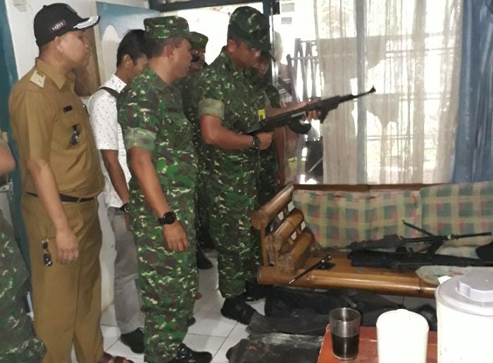 Penggerebekan Senjata Milik Terduga Teroris (Foto Istimewa)