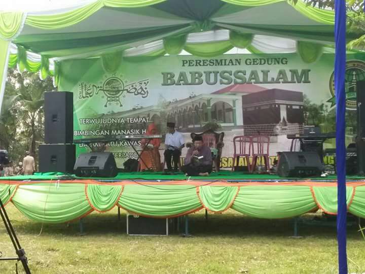 KBIH Babusssalam NU Temanggung resmikan gedung baru, STAINU Temanggung itu, Minggu (29/10/2017). (Foto: Ibda/NusantaraNews)