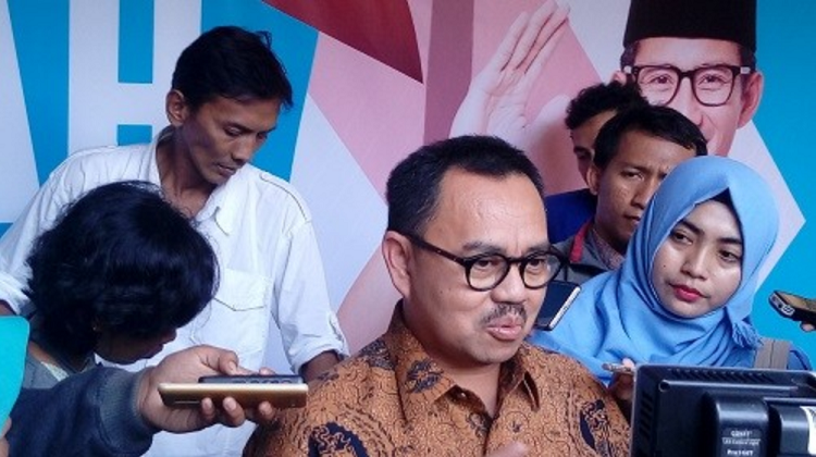 Ketua Tim Sinkronisasi Anies-Sandi, Sudirman Said (Foto Andika Nusantaranews)