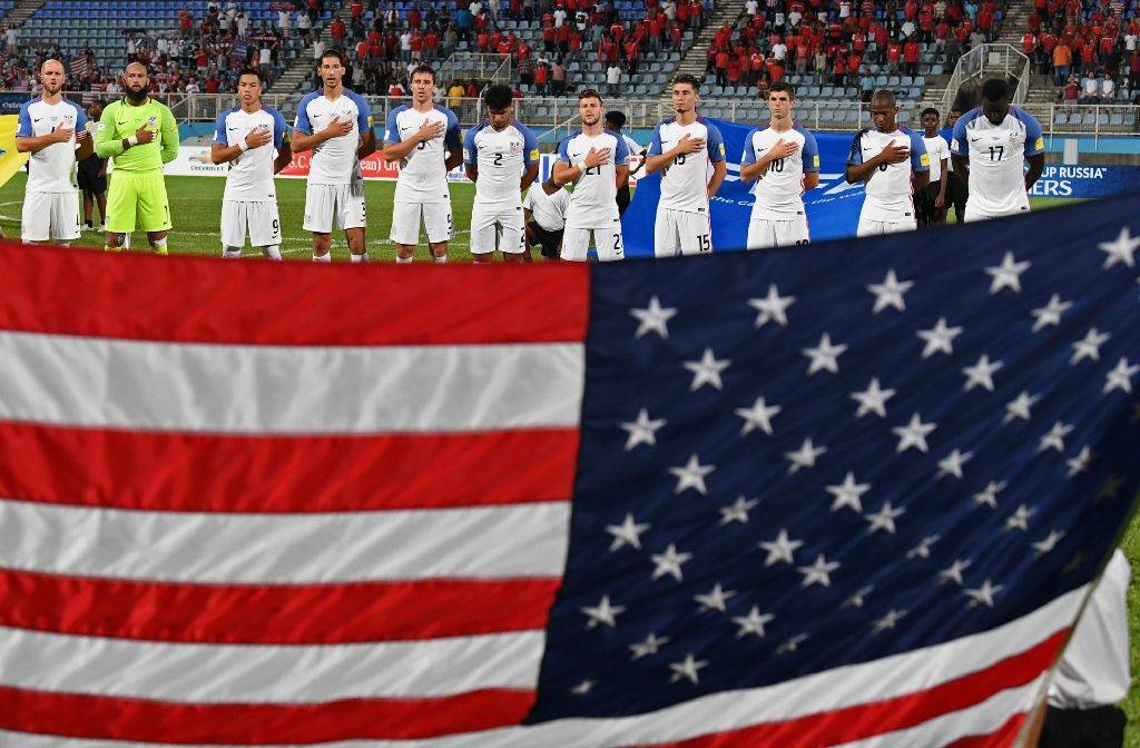 Tim Nasional Amerika Serika Serikat gagal lolos ke Piala Dunia 2018 di Rusia menyusul kekalahan 1-2 dari Trinidad dan Tobago di laga terakhir kualifikasi Piala Dunia. (Foto: AFP)