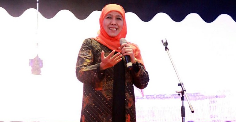 Menteri Sosial, Khofifah Indar Parawansa setuju adanya Hari Wayang Nasional. Foto: Tri Wahyudi/NusantaraNews