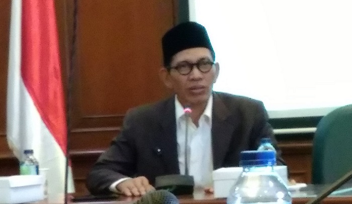 Ketua Panitia Munas dan Konbes Nahdlatul Ulama (NU) 2017, Robikin Emhas. Foto: Dok. NusantaraNews/ Achmad S