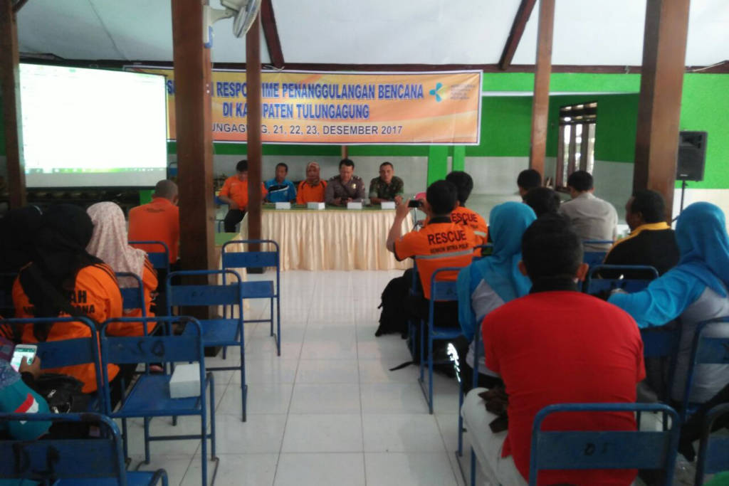 Respontime penanggulangan bencana alam di Tulungagung. Foto: Istimewa