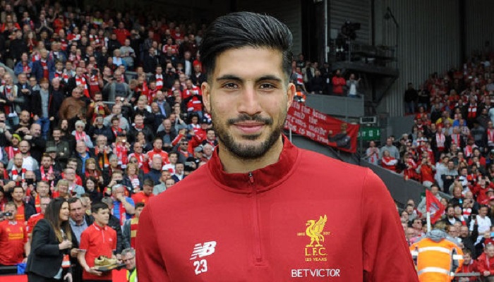 Pemain internasional Jerman dan gelandang Liverpool Emre Can akan hijrah ke Juventus. Foto: Getty Images