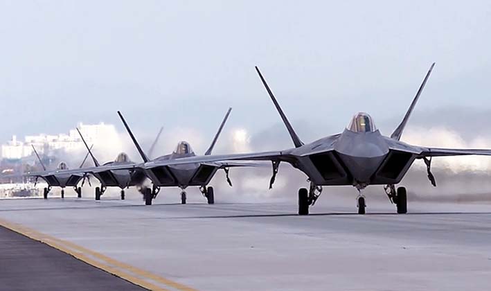 Pesawat Stealt F-22 Raptor/Foto: mytwintiers.com