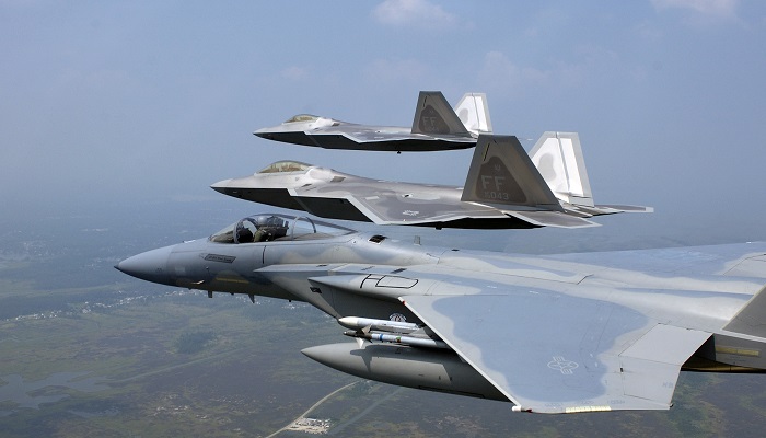 Angkatan Udara AS kirim 6 unit pesawat tempur F-22 Raptor ke Korea Selatan. Foto: US Air Force/Sgt. Ben Bloker