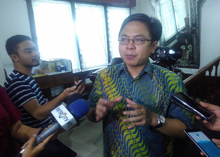 Pengamat politik dan Direktur Eksekutif Indikator Politik Indonesia Burhanuddin Muhtadi. Foto: NUSANTARANEWS.CO/Ucok Al Ayubbi