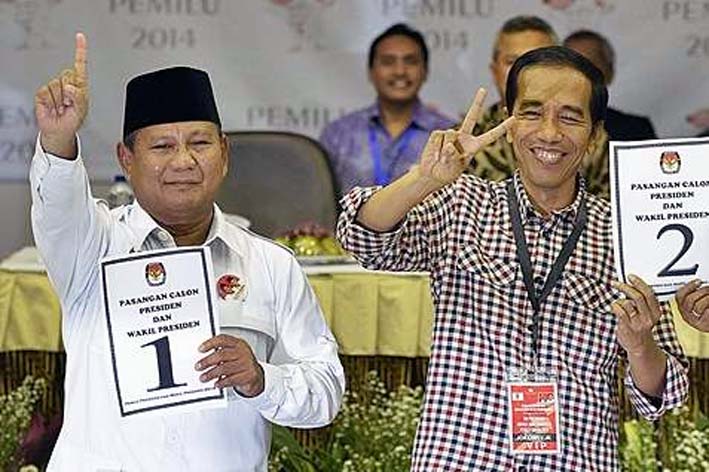 Prabowo Nomor 1 dalam Pilpres 2014/Foto: Surabaya.bisnis.com