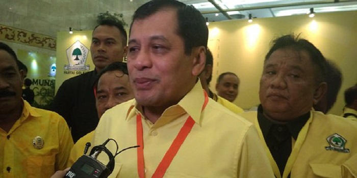 Ketua Harian DPP Partai Golkar, Nurdin Halid. Foto: NH Institute/Istimewa