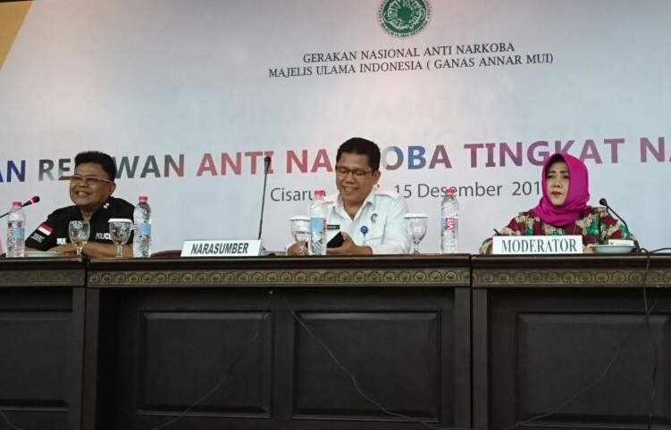 Pelatihan Relawan Anti Narkoba Tingkat Nasional oleh GANAS ANNAR MUI (Foto: Ucok A/Nusantaranews)