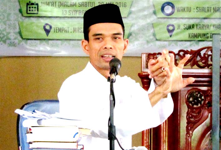 Ustaz Abdul Somad/Foto: Suara Nasional