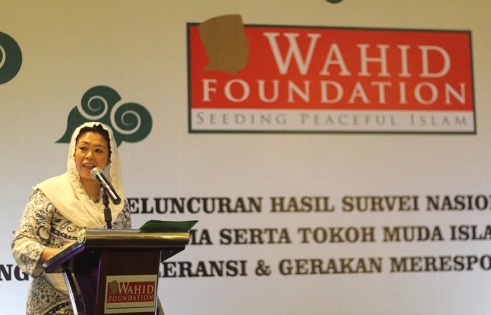 Zannuba Ariffah Chafsoh Rahman Wahid (Yenny Wahid). Foto: Dok. Wahid Foundation