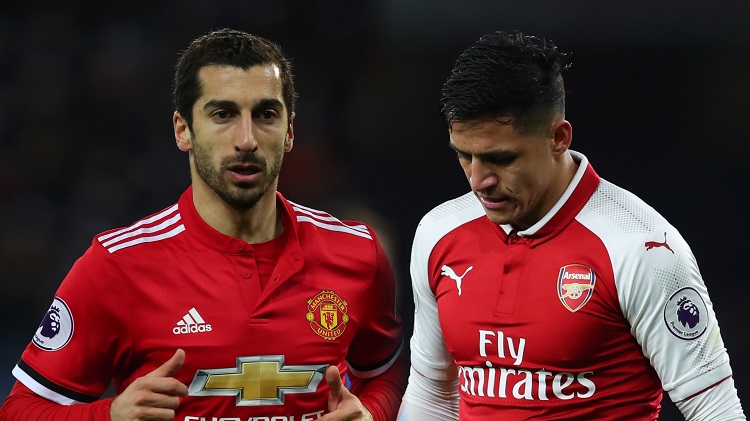 Sanchez dan Mkhitaryan (Foto Goolfm)