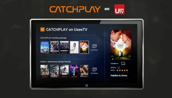 PT Telkom Indonesia (Persero) Tbk (Telkom) bersama CATCHPLAY meluncurkan layanan CATCHPLAY SELECT yang memungkinkan pelanggan IndiHome dapat menikmati koleksi film Blockbuster terbaru tanpa batas dengan tarif lebih terjangkau. CATCHPLAY SELECT diharapkan dapat menyediakan ragam konten hiburan berupa film-film terbaru dan berkualitas kepada seluruh pelanggan IndiHome, sehingga dapat mendukung digital lifestyle keluarga Indonesia. Foto: Dok. Hhumas Telkom/ NusantaraNews