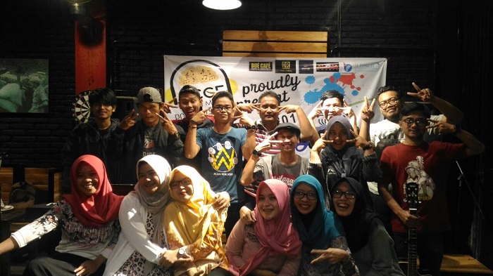 Foto Bersama pegiat Bumiayu Creative City Forum (BCCF). Foto: BCCF/ NusantaraNews