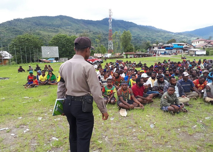 Polres Tolikara, Hukum Adat