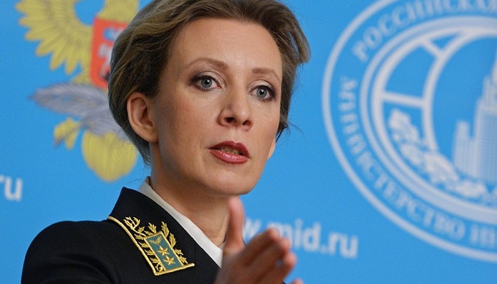 Juru bicara Kementerian Luar Negeri Rusia, Maria Zakharova. (Foto: Sputnik/Valeriy Melnikov)