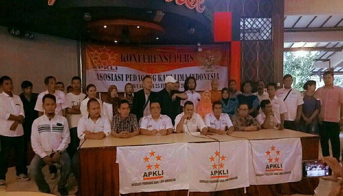 Konferensi pers dan rapat koordinasi nasional APKLI di Aula Paradise Resto DIY, Minggu (25/2). (Foto: Istimewa)