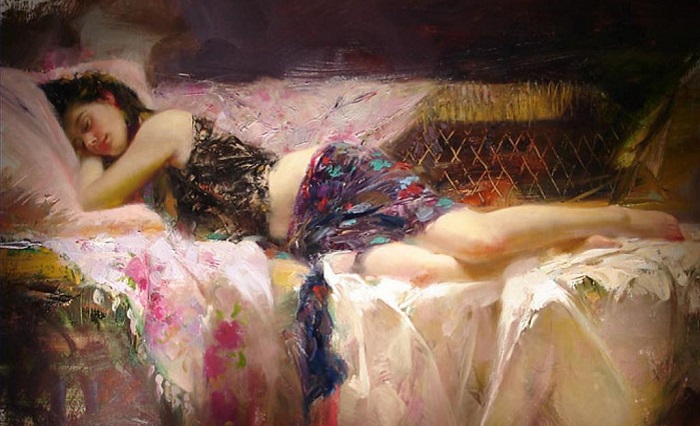 Pino Daeni At Rest II. Foto: toperfect.com