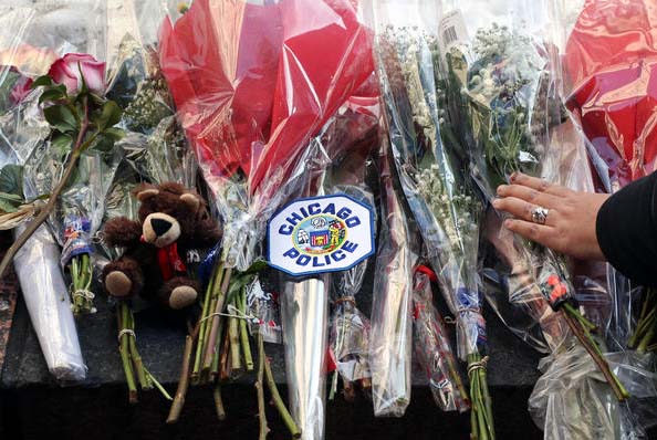 Penembakan Perwira Polisi Chicago/Foto: chicagotribune.com