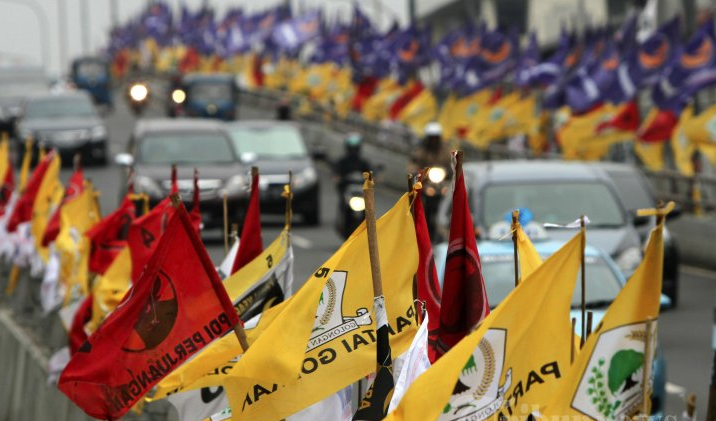 Bendera Partai Politik (Foto Istimewa)