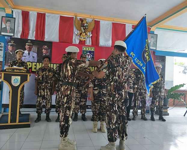 Pengukuhan Pengurus Ranting FKPPI Balung, Jember, Jawa Timur. (Foto: Istimewa/Sis)