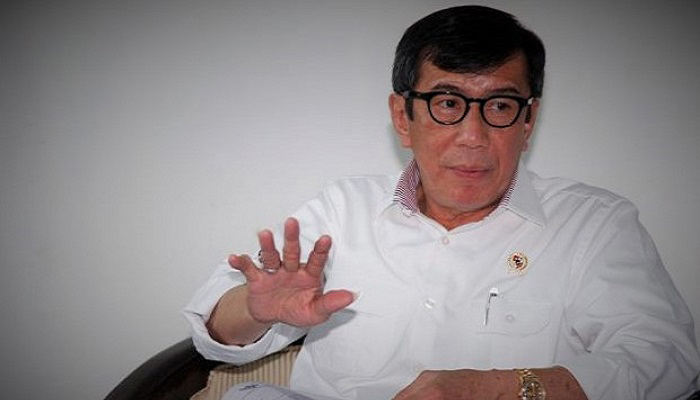 Menteri Hukum dan Hak Asasi Manusia (Kemenkumham) Yasonna Laoly. (Foto: Istimewa)