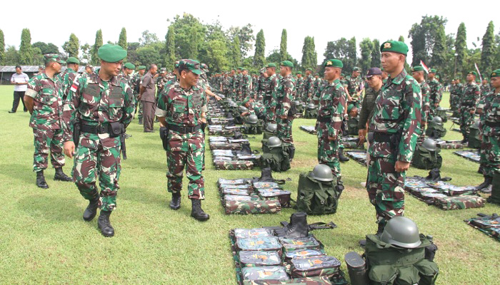 Prajurit Yonif 511 Dibyatara Yudha Ditugaskan ke Perbatasan NKRI-Malaysia