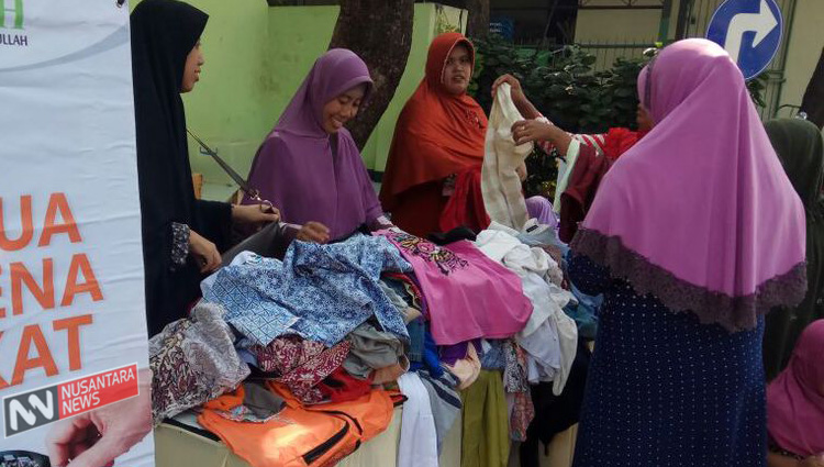 Bazar Murah Jelang Puasa (Foto Dok. Nusantaranews)