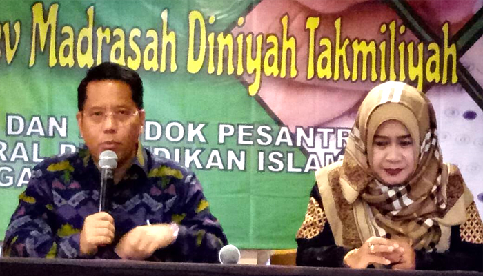 Dirjen Pendidikan Islam Madin Harus Respon Kebutuhan Generasi Millenial. (FOTO: NUSANTARANEWS.CO/RB)