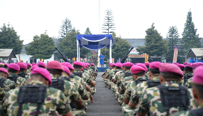 kasal, angkatan laut, marinir, prajurit marinir, tni angkatan laut, laksamana ade supandi