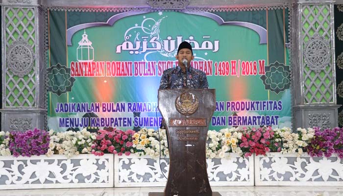 pengajian ramadhan, bulan suci ramadhan, asn sumenep, pemerintah sumenep, wakil bupati sumenep, ahmad fauzi