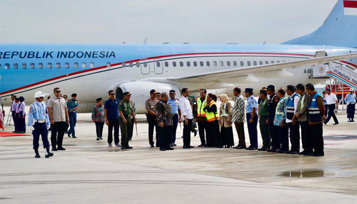 Resmi Beroperasi, Jokowi BIJB Siap Layani Mudik Lebaran 2018. (FOTO: Muchlis Jr/Biro Pers Setpres)