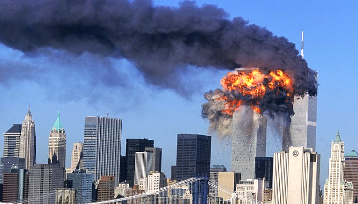 Serangan 11 September 2001 terhadap Menara Kembar World Trade Center di New York City oleh teroris