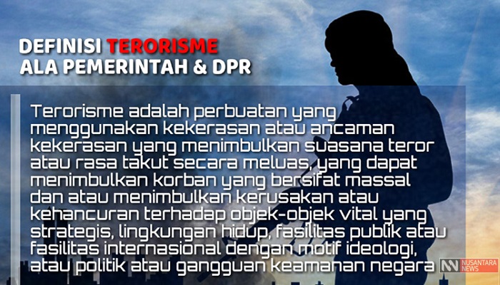 definisi terorisme, ruu terorisme, uu terorisme, fadli zon, fadli zon soal terorisme, pengesahan uu terorisme, proses revisi uu terorisme, tindak terorisme, aksi terorisme, substansi baru uu terorisme, peran tni dalam uu terorisme, nusnataranews