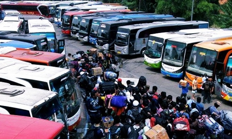 Suasana Terminal Arus Balik (Istimewa)