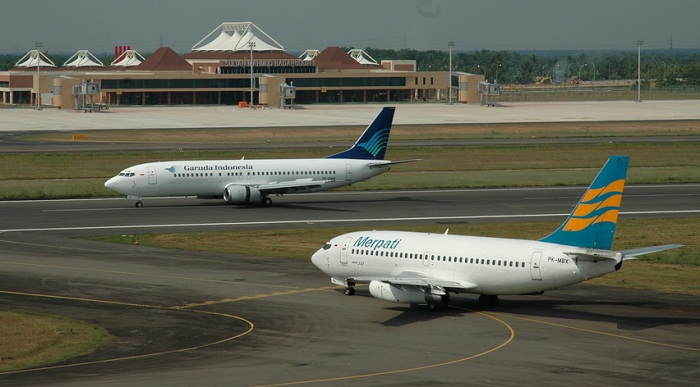 Garuda Indonesia dan Merpati Airlines