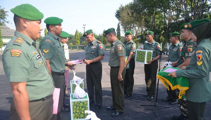 prajurit korem 084, korem 084 bhaskara jaya, bingkisan danrem 084