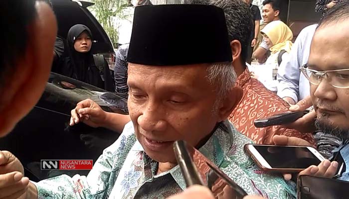 Amien Rais (Foto NUSANTARANEWS.CO/Romadhon)