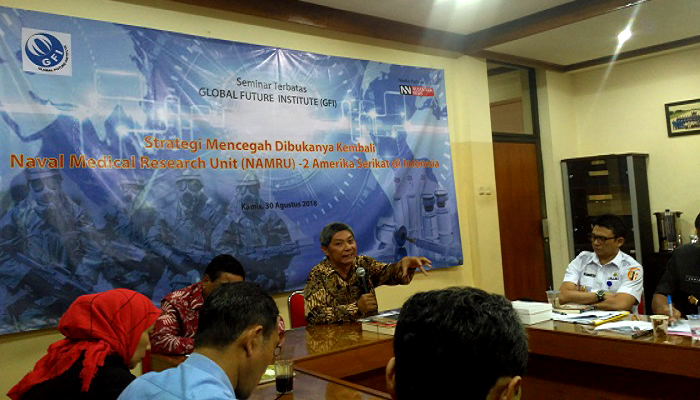 namru-2, proyek namru-2, gfi, diskusi gfi, hendrajit, ketahanan kesehatan, nusantaranews