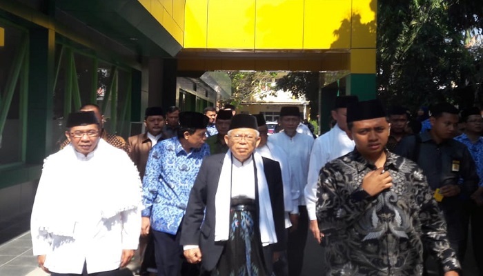 cawapres 2019, kh ma'ruf amin, kma, kiai ma'ruf, tausiyah kiai ma'ruf, untirta, civitas akademika untirta, arus ekonomi indonesia, nusantaranews, nusantara, nusnatara news