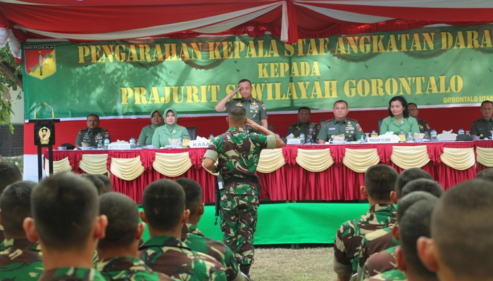 kasad, prajurit, prajurit profesional, jenderal mulyono, profesionalisme prajurit, kasad tni, tni ad, prajurit tni ad, nusantaranews